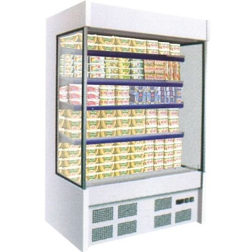 Vertical showcase freezer